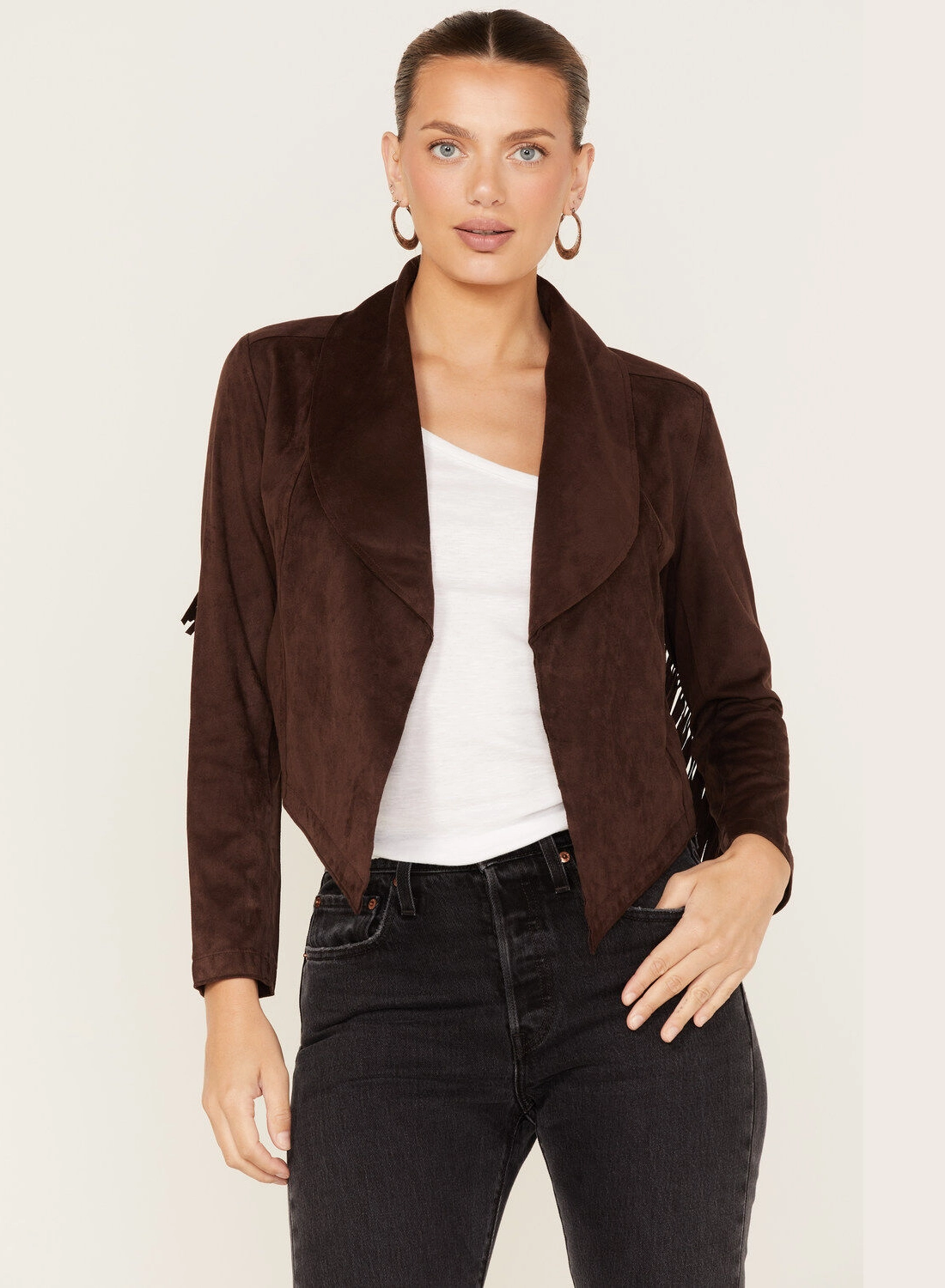 Desert Dancer Suede Fringe Jacket – Western Boho Style for Women (1)