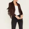 Desert Dancer Suede Fringe Jacket – Western Boho Style for Women (3)