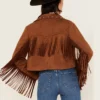 Sierra Mist Suede Jacket – Soft Western Elegance for Women (3)