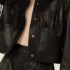 Wild Raven Oversized Fringe Jacket – Black Leather Western Look (2)