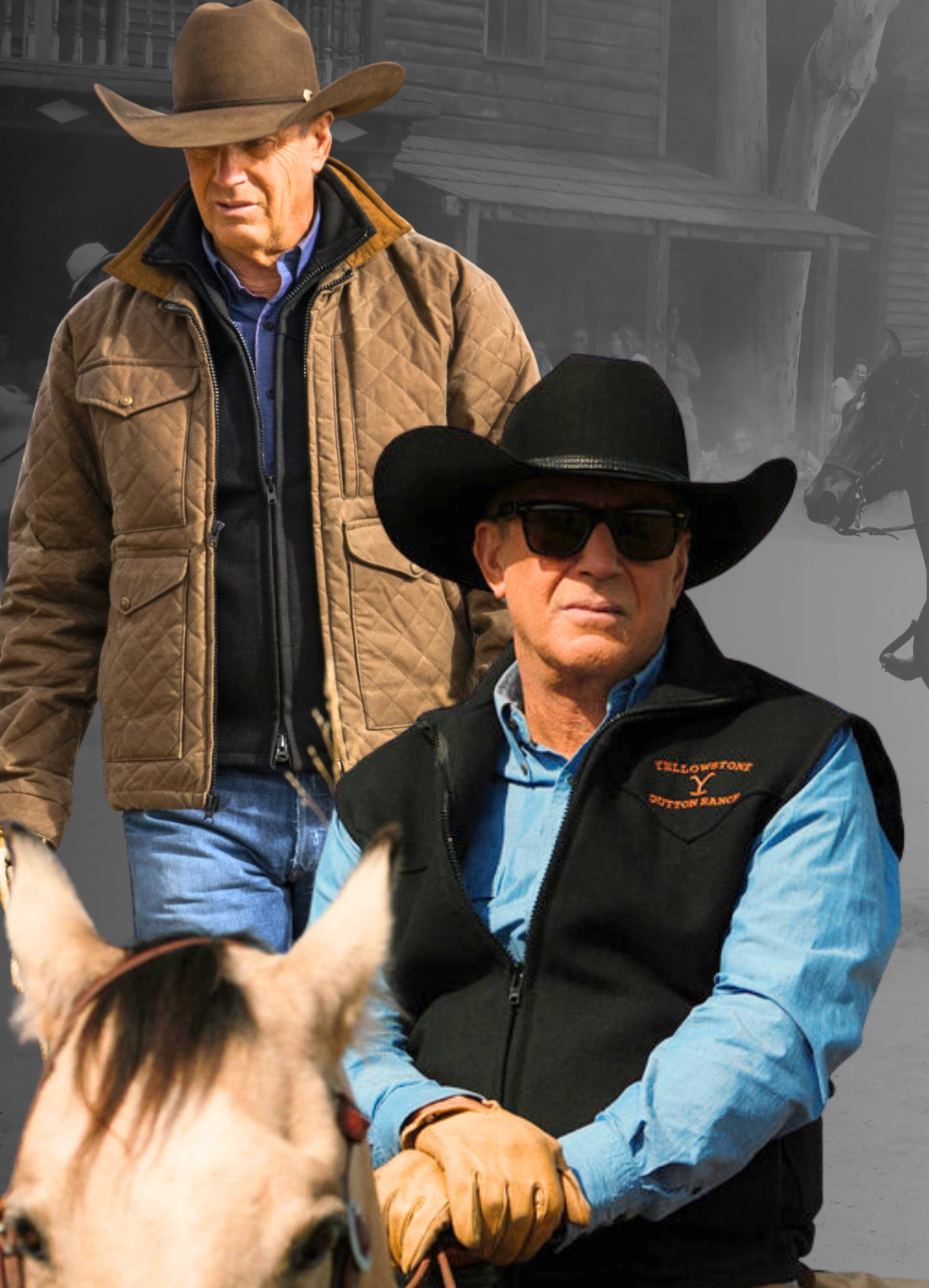 Yellowstone John Dutton Costume Jacket And Vest Pair (3)