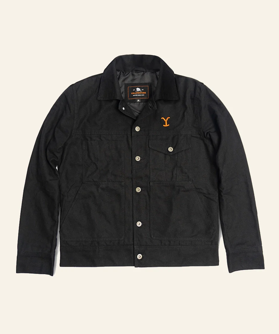 yellowstone-rip-wheeler-black-cotton-jacket-front-view3