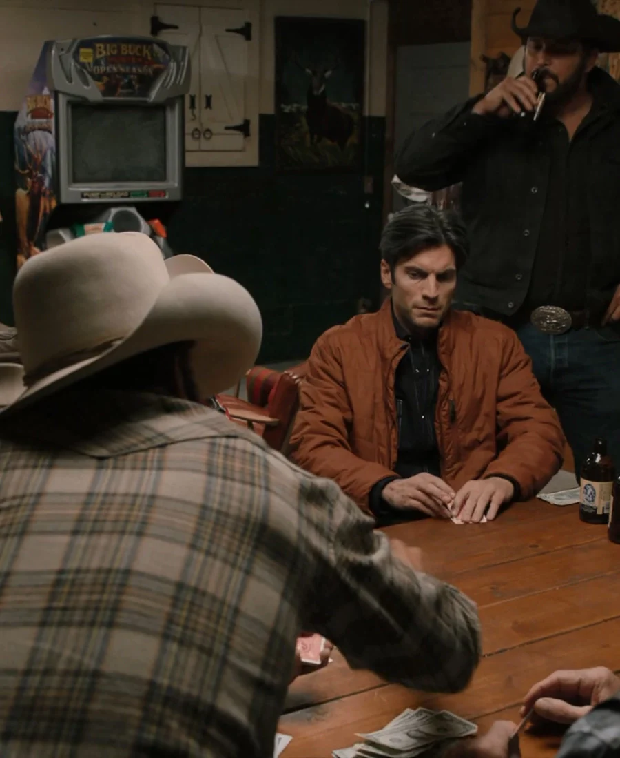 Jamie Dutton Parachute Fabric Jacket Yellowstone TWA (5)