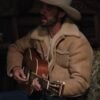 Yellowstone Walker Sheepskin Leather Shearling Jacket