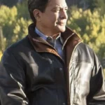 Thomas Rainwater Leather Jacket Yellowstone