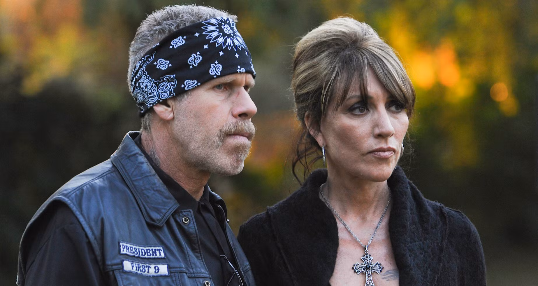 Clay and Gemma Sons of Anarchy Outfit