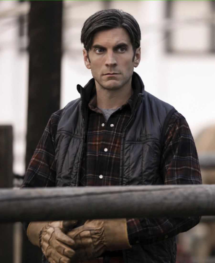 Jamie Dutton Black Quilted Vest