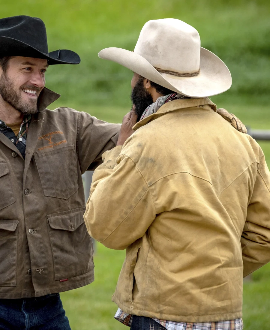 Yellowstone S03 Colby Cotton Jacket | Denim Richards - Image 2