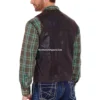 Antique Chocolate Genuine Leather Classic Vest