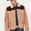 Badlands Dual Tone Western Heritage Suede Leather Jacket
