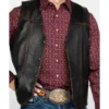 Men Canyon Leather Vest