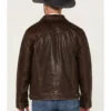 Men Ironwood Distressed Trucker Jacket