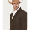 Mens Cedar Brown Blazer