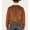 Mens Edward Faux Suede Sherpa Jacket
