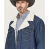 Mens Frontier Sherpa-Lined Jacket
