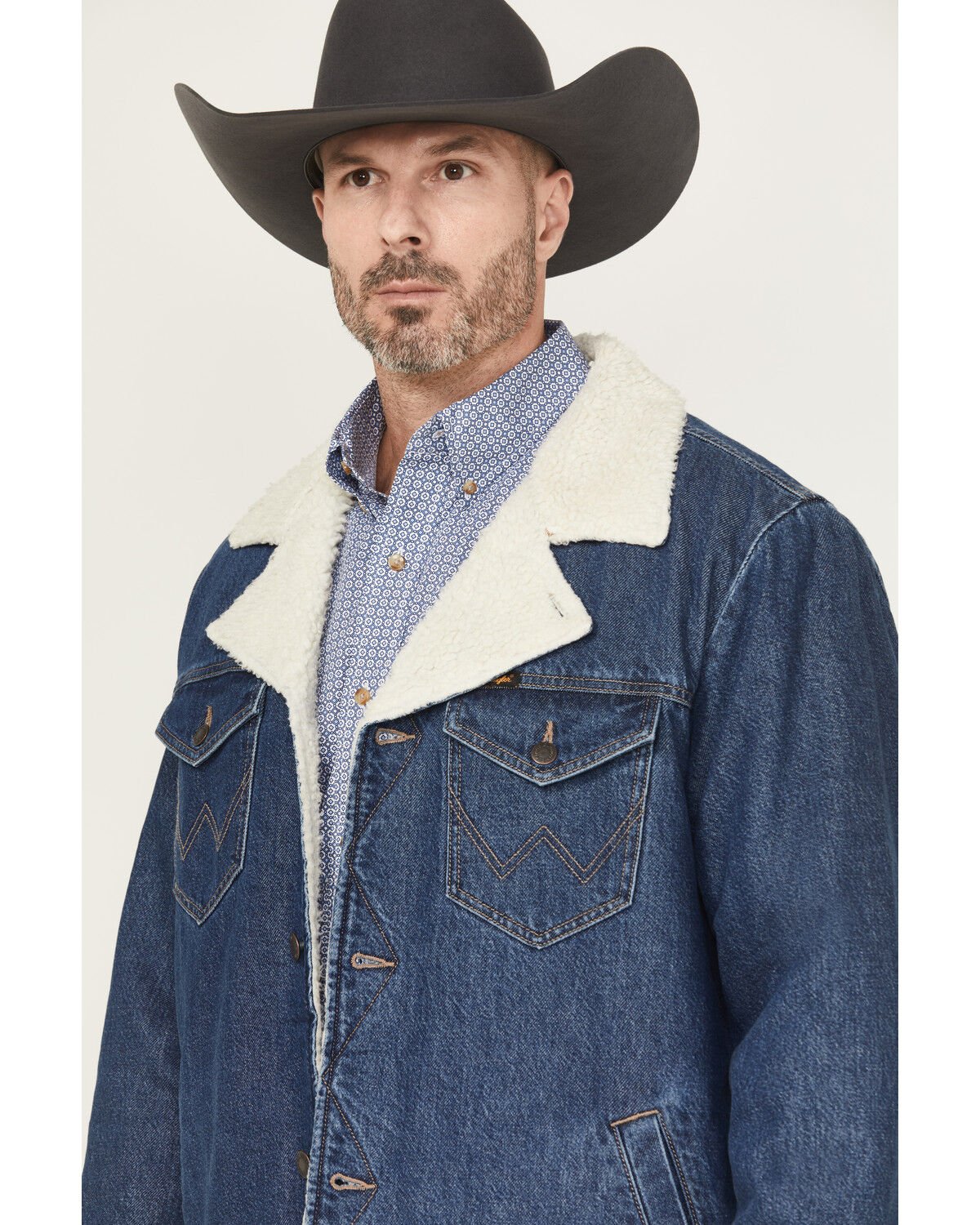 Mens Frontier Sherpa-Lined Jacket