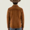 Mens Rawhide Suede Shirt Jacket