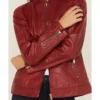Womens Artisan Leather Racing Jacket